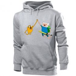 Мужское худи Джейк и Фин - PrintSalon