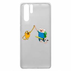 Чехол для Huawei P30 Pro Джейк и Фин - PrintSalon