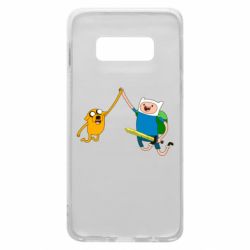 Чехол для Samsung S10e Джейк и Фин - PrintSalon