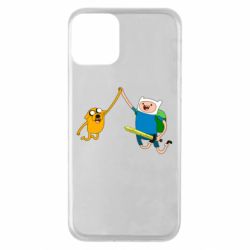 Чехол для iPhone 11 Джейк и Фин - PrintSalon
