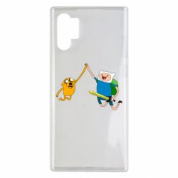 Чехол для Samsung Note 10 Plus Джейк и Фин - PrintSalon