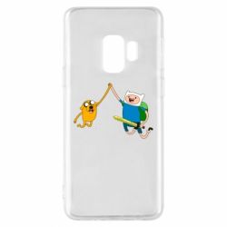 Чехол для Samsung S9 Джейк и Фин - PrintSalon