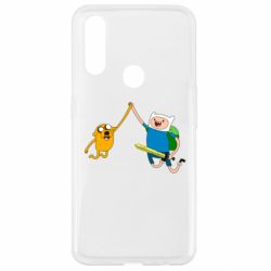 Чехол для Oppo A31 Джейк и Фин - PrintSalon