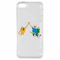 Чехол для iPhone5/5S/SE Джейк и Фин - PrintSalon
