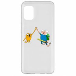 Чехол для Samsung A31 Джейк и Фин - PrintSalon