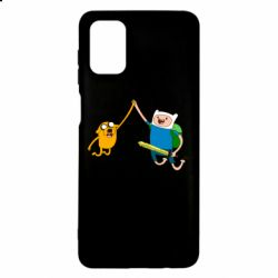 Чехол для Samsung M51 Джейк и Фин - PrintSalon