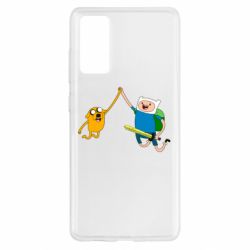 Чехол для Samsung S20 FE Джейк и Фин - PrintSalon