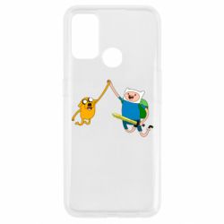 Чехол для Oppo A53/A32/A33 Джейк и Фин-PrintSalon Чехол для Oppo A53/A32/A33 Джейк и Фин