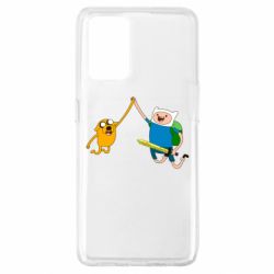 Чехол для Oppo A74 4G Джейк и Фин - PrintSalon