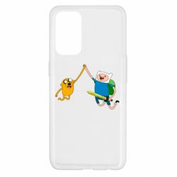 Чехол для Oppo Reno 5 4G Джейк и Фин - PrintSalon