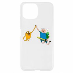 Чехол для Xiaomi Mi11 Lite Джейк и Фин - PrintSalon