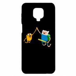 Чехол для Xiaomi Redmi Note 9S/9Pro/9Pro Max Джейк и Фин