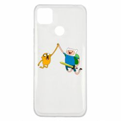 Чехол для Xiaomi Redmi 9c Джейк и Фин - PrintSalon