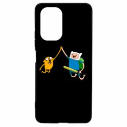 Чехол для Xiaomi Poco F3/K40 Джейк и Фин - PrintSalon