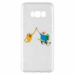 Чехол для Samsung S8 Джейк и Фин - PrintSalon