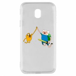 Чехол для Samsung J3 2017 Джейк и Фин - PrintSalon