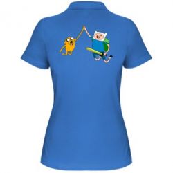 Женское поло Джейк и Фин - PrintSalon