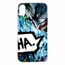 Чехол для iPhone X/Xs Джокер - PrintSalon