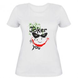 Женская футболка Джокер - PrintSalon