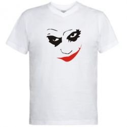 Чоловіча футболка з V-подібним вирізом Джокер - PrintSalon