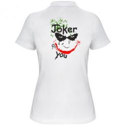 Женское поло Джокер - PrintSalon