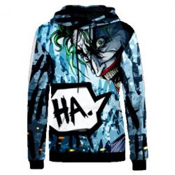 Жіноче 3D худі Джокер-PrintSalon Жіноче 3D худі Джокер