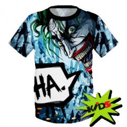 Детская 3D футболка Джокер - PrintSalon