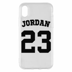 Чохол для iPhone X/Xs Джордан 23