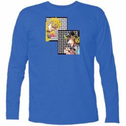 Футболка с длинным рукавом Джостер и Дио - PrintSalon