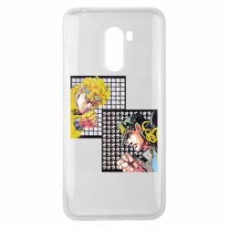 Чехол для Xiaomi Pocophone F1 Джостер и Дио - PrintSalon