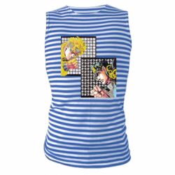 Майка-тельняшка Джостер и Дио - PrintSalon