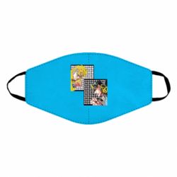 Маска многоразовая Джостер и Дио - PrintSalon