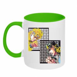 Чашка двухцветная 320ml Джостер и Дио - PrintSalon