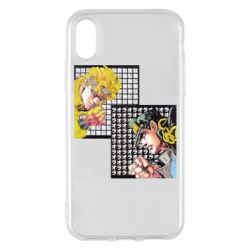 Чехол для iPhone X/Xs Джостер и Дио - PrintSalon