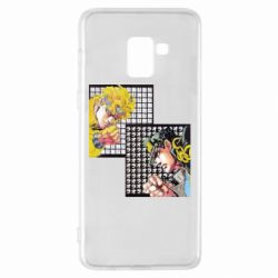 Чехол для Samsung A8+ 2018 Джостер и Дио - PrintSalon