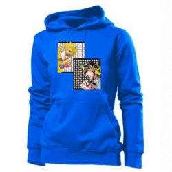 Женское худи Джостер и Дио - PrintSalon