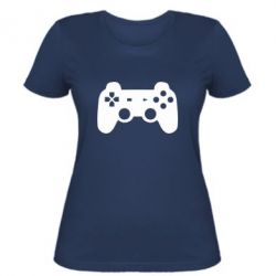 Женская футболка Джойстик PS3 - PrintSalon