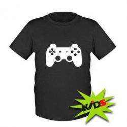 Детская футболка Джойстик PS3 - PrintSalon