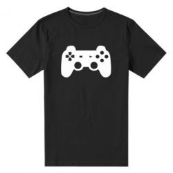 Мужская футболка премиум Джойстик PS3 - PrintSalon