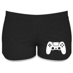 Женские шорты Джойстик PS4 - PrintSalon