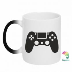Чашка-хамелеон Джойстик PS4 - PrintSalon