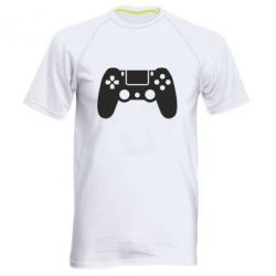 Мужская футболка для спорта Джойстик PS4 - PrintSalon