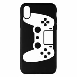 Чехол для iPhone X/Xs Джойстик PS4 - PrintSalon