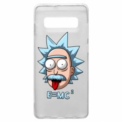 Чехол для Samsung S10+ E=MC 2 - PrintSalon