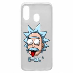 Чехол для Samsung A40 E=MC 2 - PrintSalon