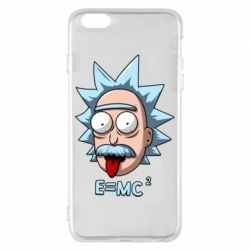 Чехол для iPhone 6 Plus/6S Plus E=MC 2 - PrintSalon