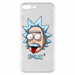 Чехол для iPhone 8 Plus E=MC 2 - PrintSalon