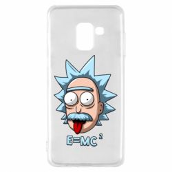 Чехол для Samsung A8 2018 E=MC 2 - PrintSalon