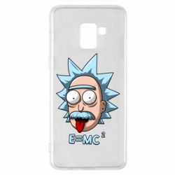 Чехол для Samsung A8+ 2018 E=MC 2 - PrintSalon