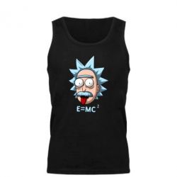 Мужская майка E=MC 2 - PrintSalon